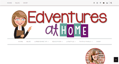 Desktop Screenshot of edventuresathome.com